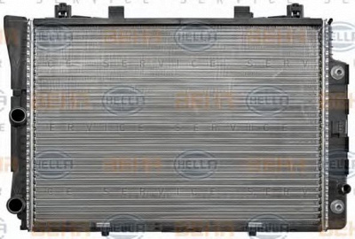 HELLA 8mk376712201 -  Радиатор, охлаждение двигателя
