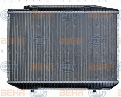 HELLA 8mk376712521 -  Радиатор, охлаждение двигателя