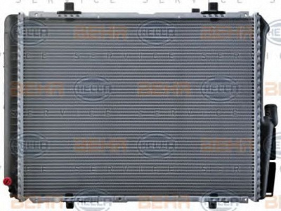 HELLA 8mk376712531 -  Радиатор, охлаждение двигателя