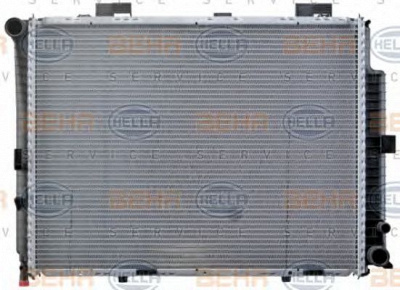 HELLA 8mk376712781 -  Радиатор, охлаждение двигателя