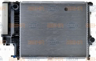 HELLA 8mk376713081 -  Радиатор, охлаждение двигателя