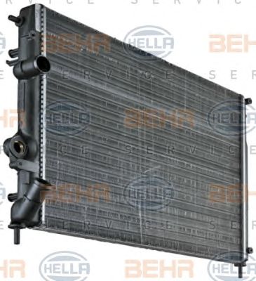 HELLA 8mk376717441 -  Радиатор, охлаждение двигателя
