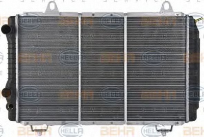 HELLA 8mk376717521 -  Радиатор, охлаждение двигателя