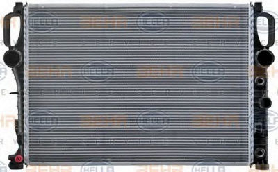HELLA 8mk376718021 -  Радиатор, охлаждение двигателя