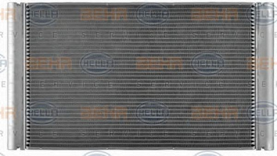 HELLA 8mk376719011 -  Радиатор, охлаждение двигателя