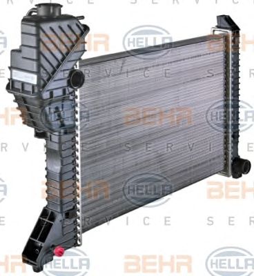 HELLA 8mk376721354 -  Радиатор, охлаждение двигателя