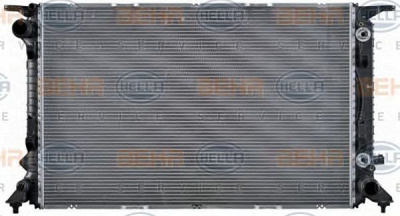 HELLA 8mk376745654 -  Радиатор, охлаждение двигателя