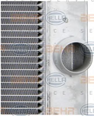 HELLA 8mk376745761 -  Радиатор, охлаждение двигателя