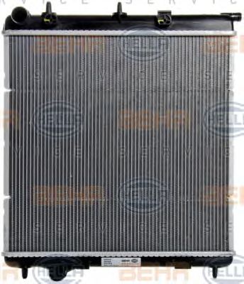 HELLA 8mk376754471 -  Радиатор, охлаждение двигателя