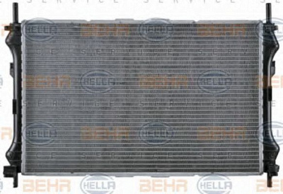 HELLA 8mk376755281 -  Радиатор, охлаждение двигателя