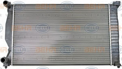 HELLA 8mk376766261 -  Радиатор, охлаждение двигателя