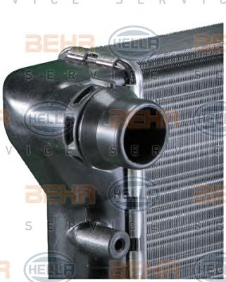 HELLA 8mk376774031 -  Радиатор, охлаждение двигателя