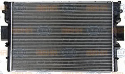 HELLA 8mk376774431 -  Радиатор, охлаждение двигателя