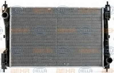 HELLA 8mk376900121 -  Радиатор, охлаждение двигателя