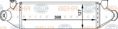 HELLA 8ml376765011 -  Интеркулер