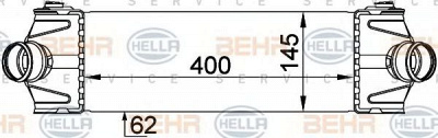 HELLA 8ml376765101 -  Интеркулер