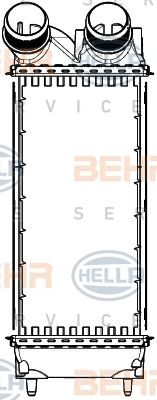 HELLA 8ml376777361 -  Интеркулер