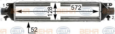 HELLA 8ml376900431 -  Интеркулер