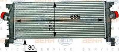 HELLA 8ml376910211 -  Интеркулер
