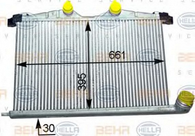 HELLA 8ml376910321 -  Интеркулер