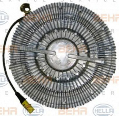 HELLA 8mv376757231 -  Сцепление, вентилятор радиатора