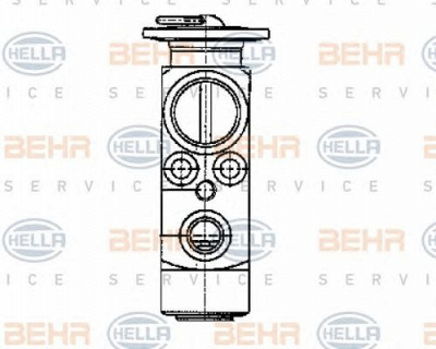 HELLA 8uw351234041 -  Расширительный клапан, кондиционер