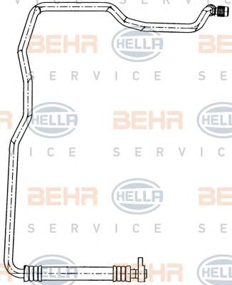 HELLA 9gs351191391 -  Трубопровод низкого давления, кондиционер