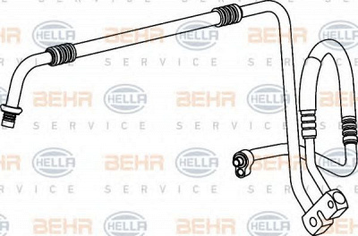 HELLA 9gs351337011 -  Трубопровод высокого / низкого давления, кондиционер