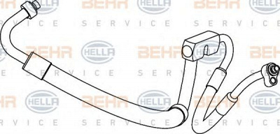 HELLA 9gs351337051 -  Трубопровод высокого / низкого давления, кондиционер