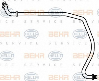 HELLA 9gs351337251 -  Трубопровод высокого / низкого давления, кондиционер