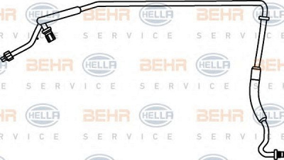 HELLA 9gs351337311 -  Трубопровод высокого / низкого давления, кондиционер