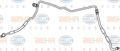 HELLA 9gs351337371 -  Трубопровод высокого / низкого давления, кондиционер