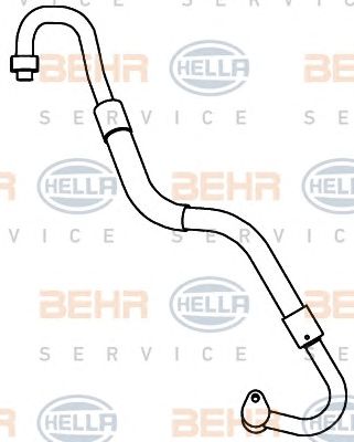 HELLA 9gs351337471 -  Трубопровод высокого / низкого давления, кондиционер