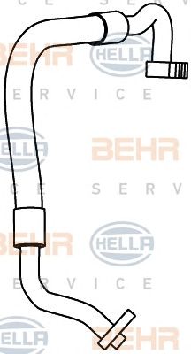 HELLA 9gs351337491 -  Трубопровод высокого / низкого давления, кондиционер
