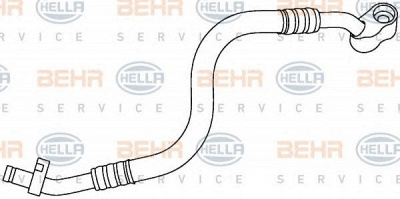 HELLA 9gs351337501 -  Трубопровод высокого / низкого давления, кондиционер