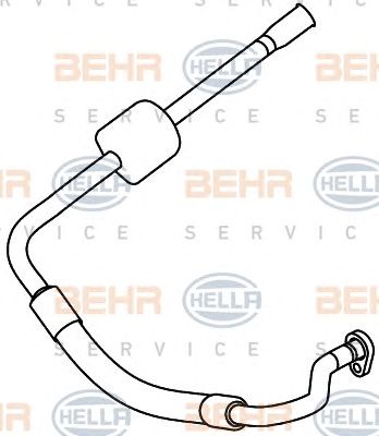 HELLA 9gs351337701 -  Трубопровод высокого / низкого давления, кондиционер