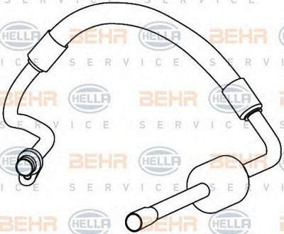 HELLA 9gs351337751 -  Трубопровод низкого давления, кондиционер