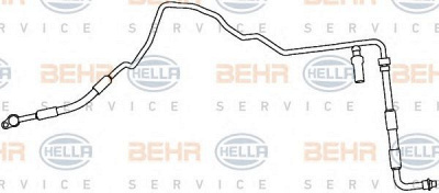 HELLA 9gs351338091 -  Трубопровод высокого / низкого давления, кондиционер