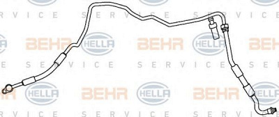 HELLA 9gs351338101 -  Трубопровод высокого / низкого давления, кондиционер