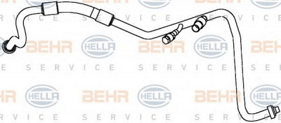 HELLA 9gs351338141 -  Трубопровод высокого / низкого давления, кондиционер