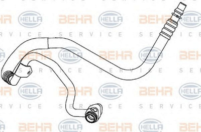 HELLA 9gs351338221 -  Трубопровод низкого давления, кондиционер