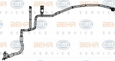HELLA 9gs351338261 -  Трубопровод высокого давления, кондиционер