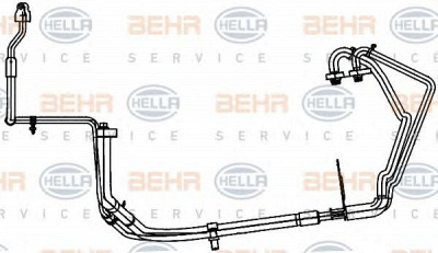 HELLA 9gs351338311 -  Трубопровод высокого / низкого давления, кондиционер