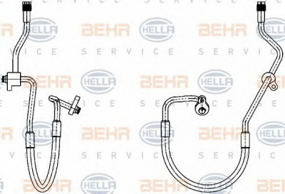 HELLA 9gs351338431 -  Трубопровод высокого давления, кондиционер