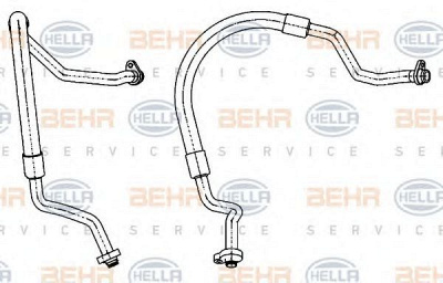 HELLA 9gs351338561 -  Трубопровод низкого давления, кондиционер