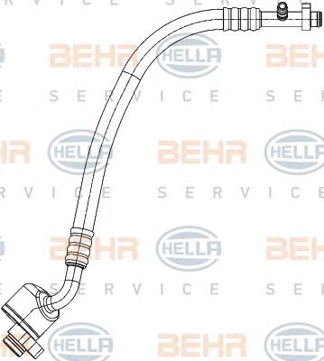 HELLA 9gs351338621 -  Трубопровод низкого давления, кондиционер