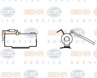HELLA 9ml351332121 -  Сопротивление, вентилятор салона