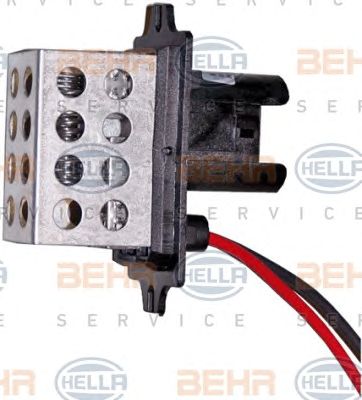 HELLA 9ml351332181 -  Сопротивление, вентилятор салона