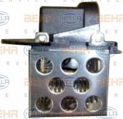 HELLA 9ml351332411 -  Дополнительный резистор, электромотор - вентилятор радиатора
