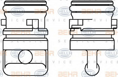 HELLA 9ns376747051 -  Болт, пробка радиатора